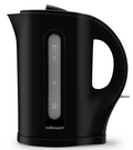 Mellerware Tugela 1.7L Black Cordless Plastic Kettle