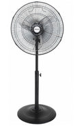 Mellerware 40cm Black Pedestal Steel Fan