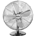 Alva Air 30cm Chrome Metal Desk Fan