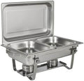 Casey Catering Rectangular Double Pan Chafing Dish