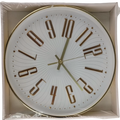 Casey Wall Clock Gold
