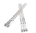 Casey 6 Piece Stainless Steel 45cm Length BBQ Kebab Skewers