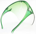 Casey Protective Faceshield Glasses Mask - Green