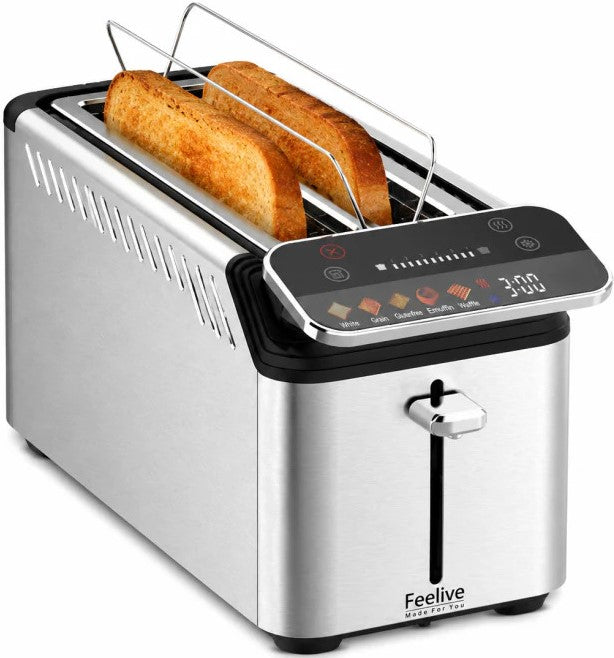 Feelive 4 Slice Smart Digital Toaster