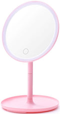 Casey Table Lamp Makeup With LED Light Pink