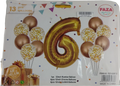 Casey 13pc Gold and White Balloon Set Nr 6
