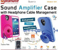 Promate Orator S4 Sound Amplifier Case Samsung Galaxy S4 Blue