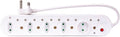 Electrosense 10 Way Multiplug 16A Power Strip