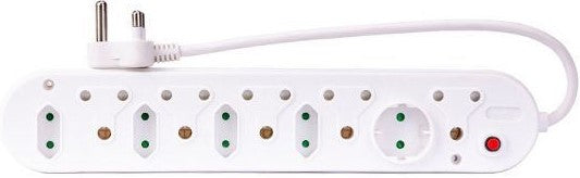 Electrosense 10 Way Multiplug 16A Power Strip