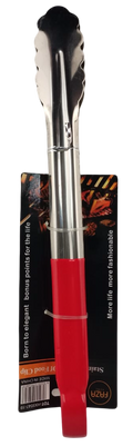 Casey Faza Stainless Steel BBQ Tongs – 30cm
