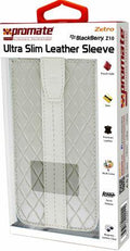 Promate White Zetro BlackBerry Z10 Ultra Slim Leather Sleeve