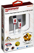 Promate U3 Premium Super Speed Type-A to B USB 3.0 Cable
