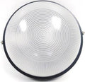 Noble Black Pays Round Bulkhead Light Fitting Large