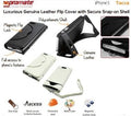 Promate White Tacca iPhone 5 Leather Flip Cover